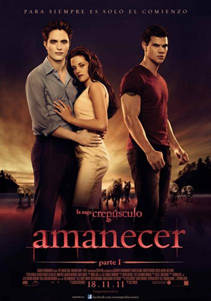 La saga crepúsculo. Amanecer (Parte 1) 