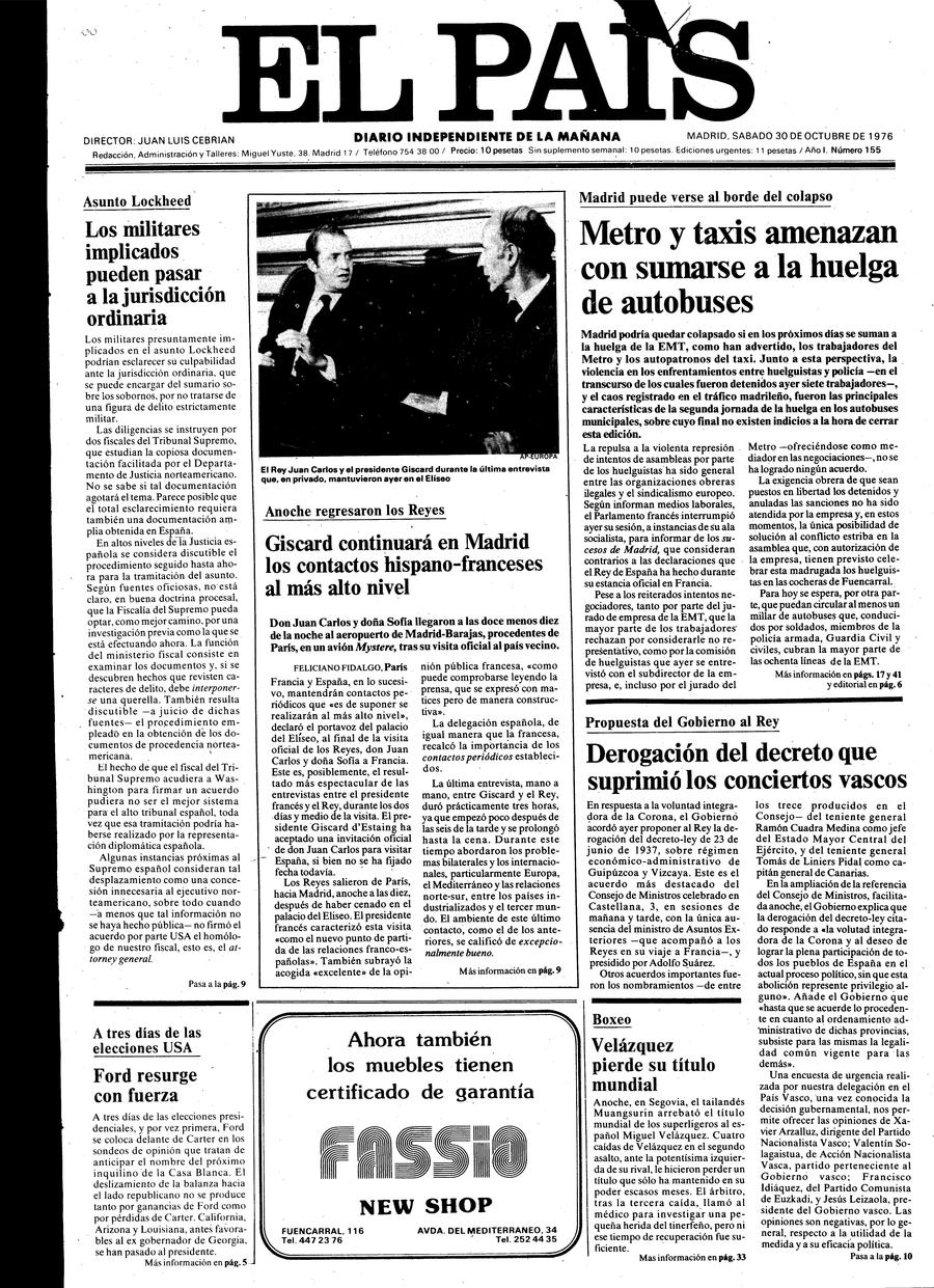 30 de Octubre de 1976