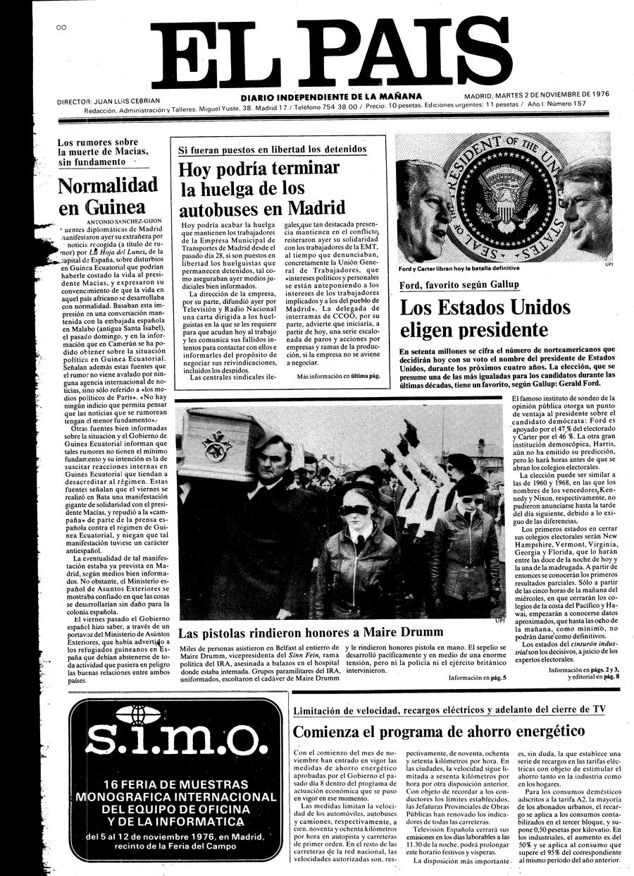2 de Noviembre de 1976