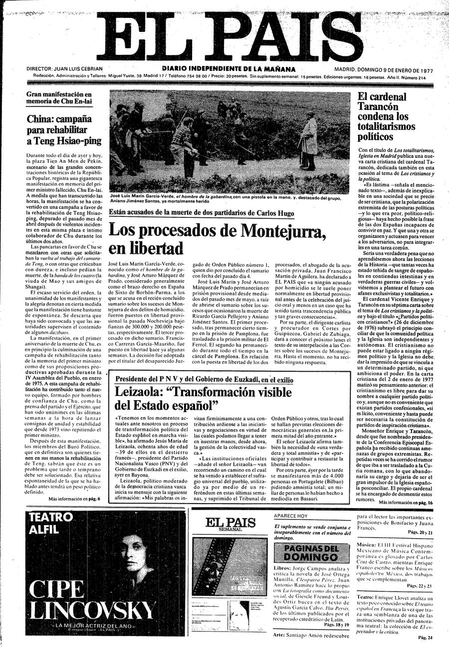 9 enero 1977