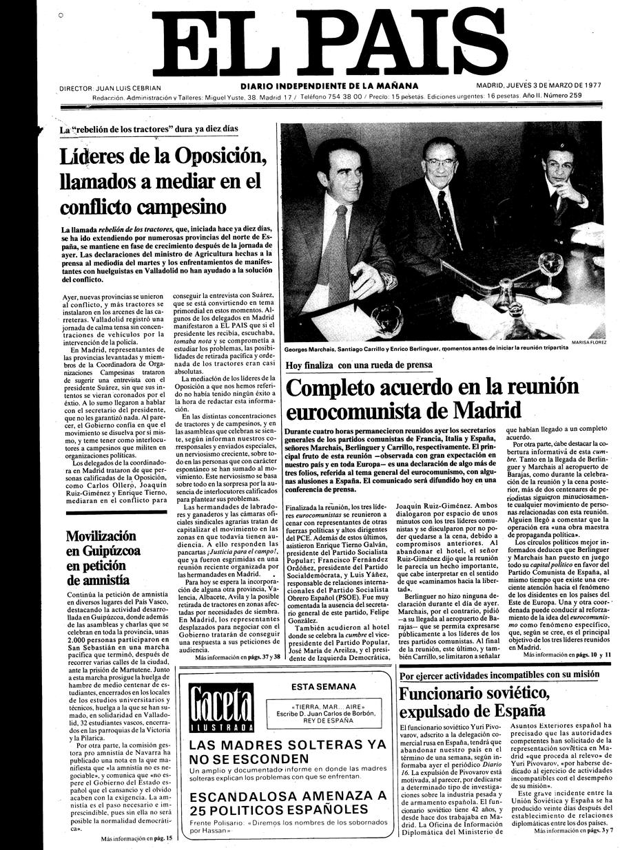 3 de Marzo de 1977