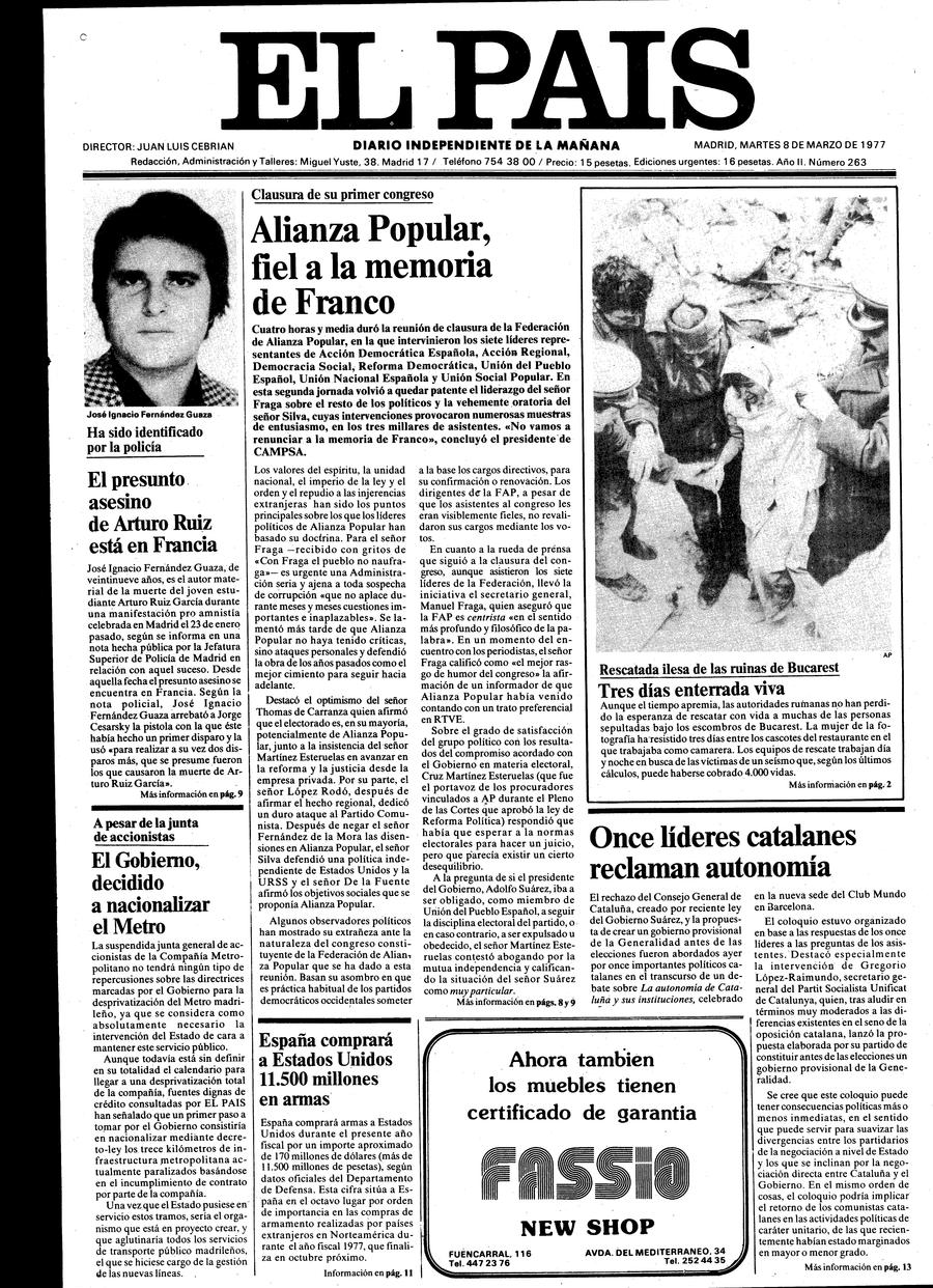 8 de Marzo de 1977