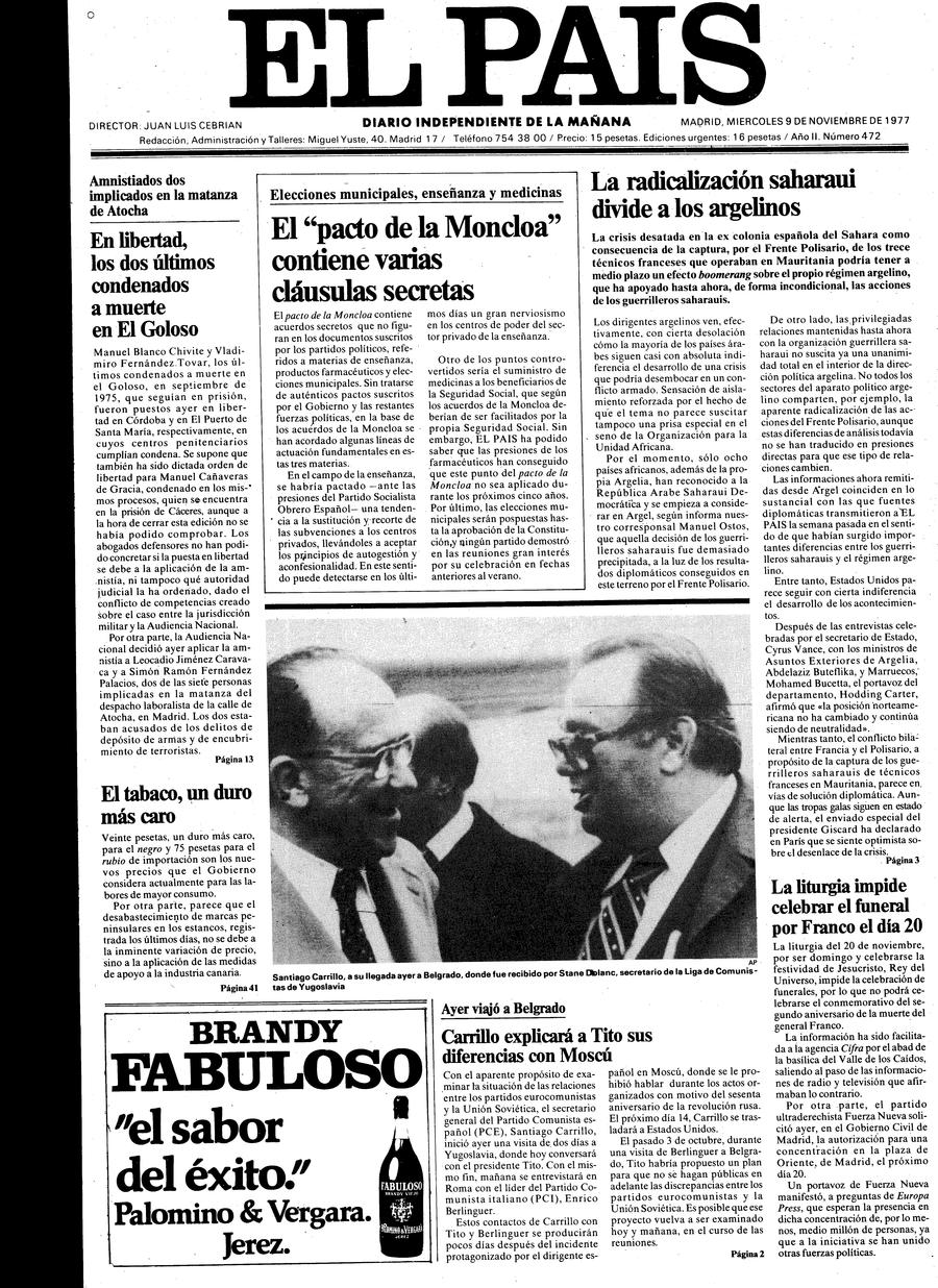 9 de Noviembre de 1977