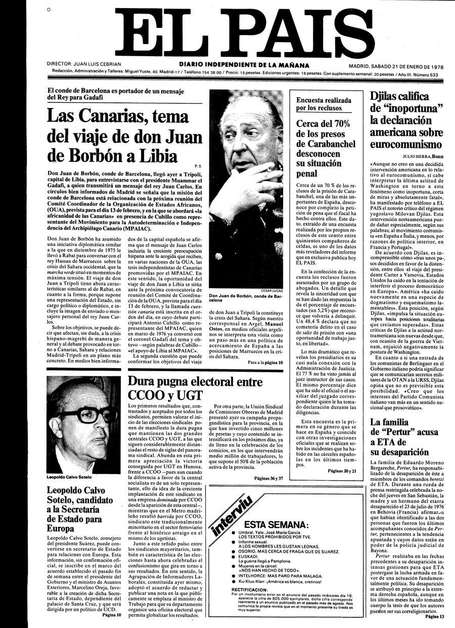 21 enero 1978
