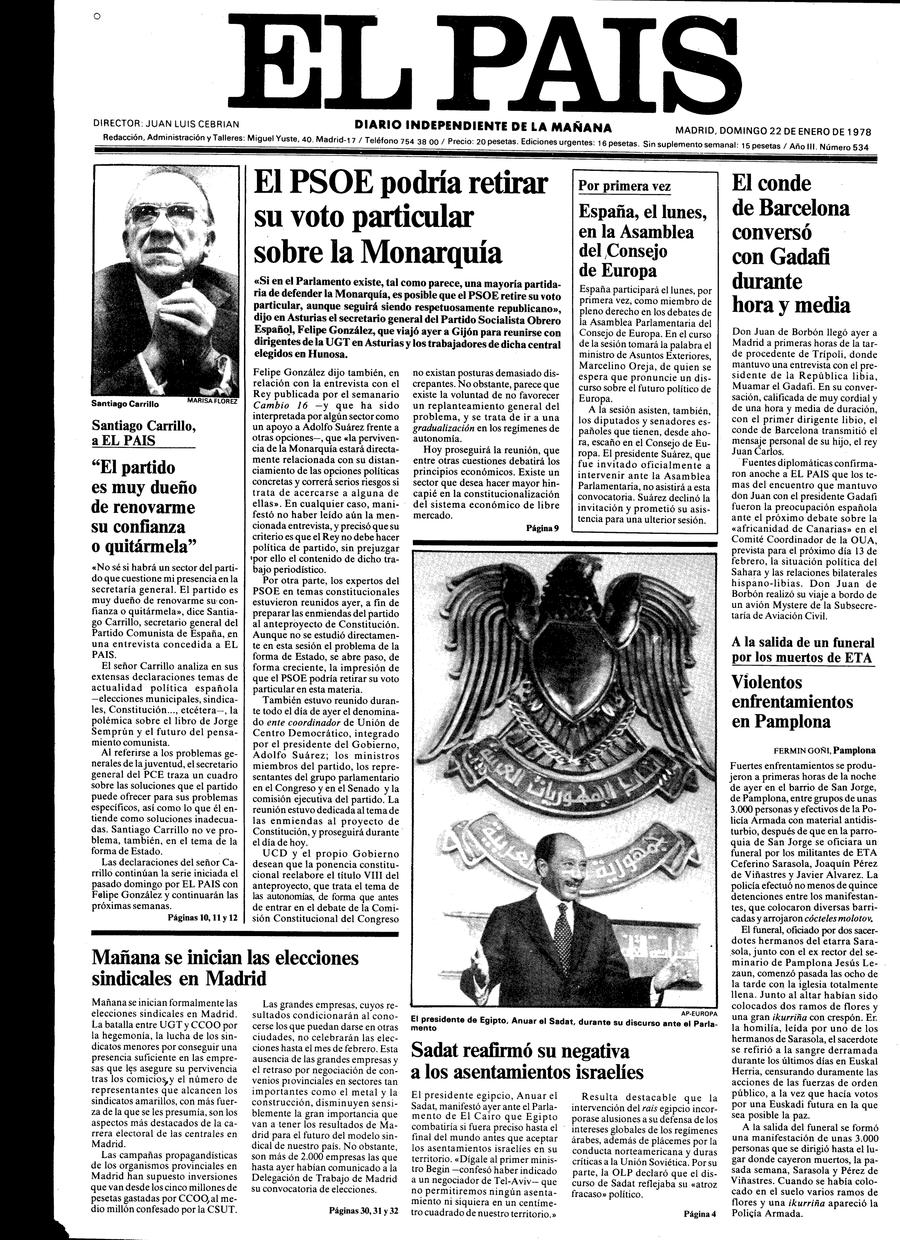 22 enero 1978