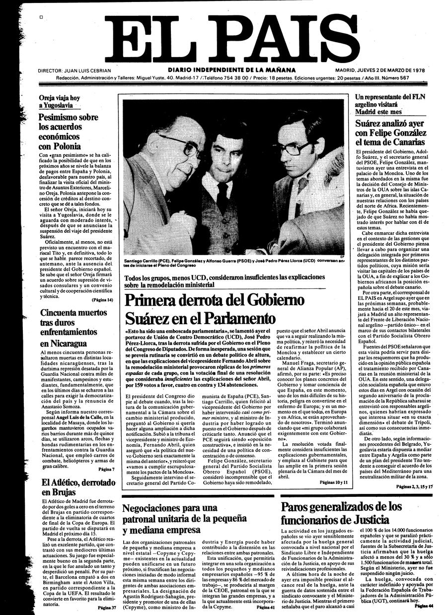 2 de Marzo de 1978