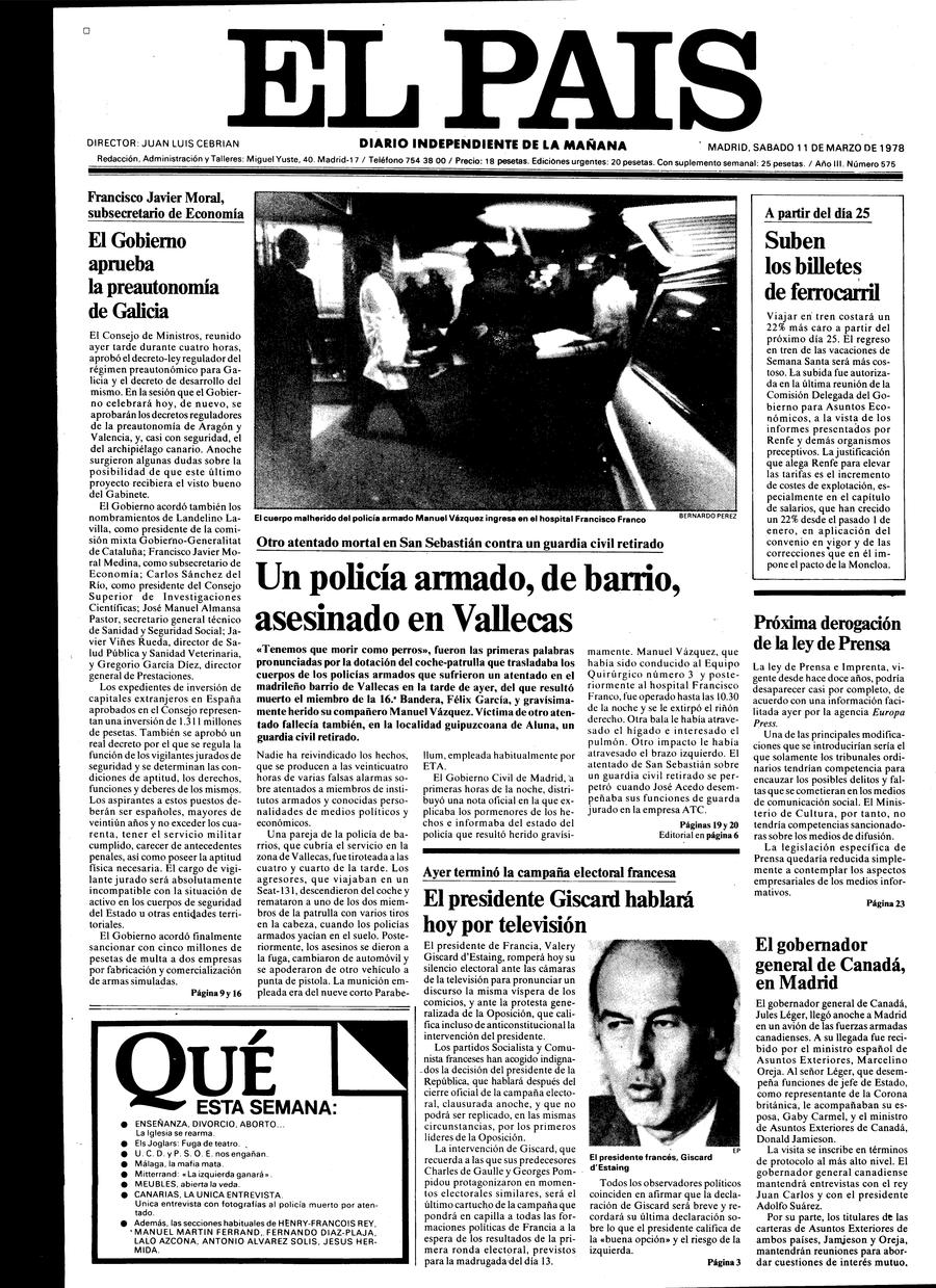 11 de Marzo de 1978