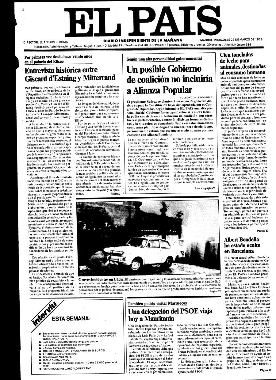 29 de Marzo de 1978