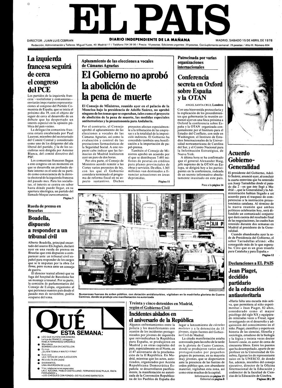 15 de Abril de 1978