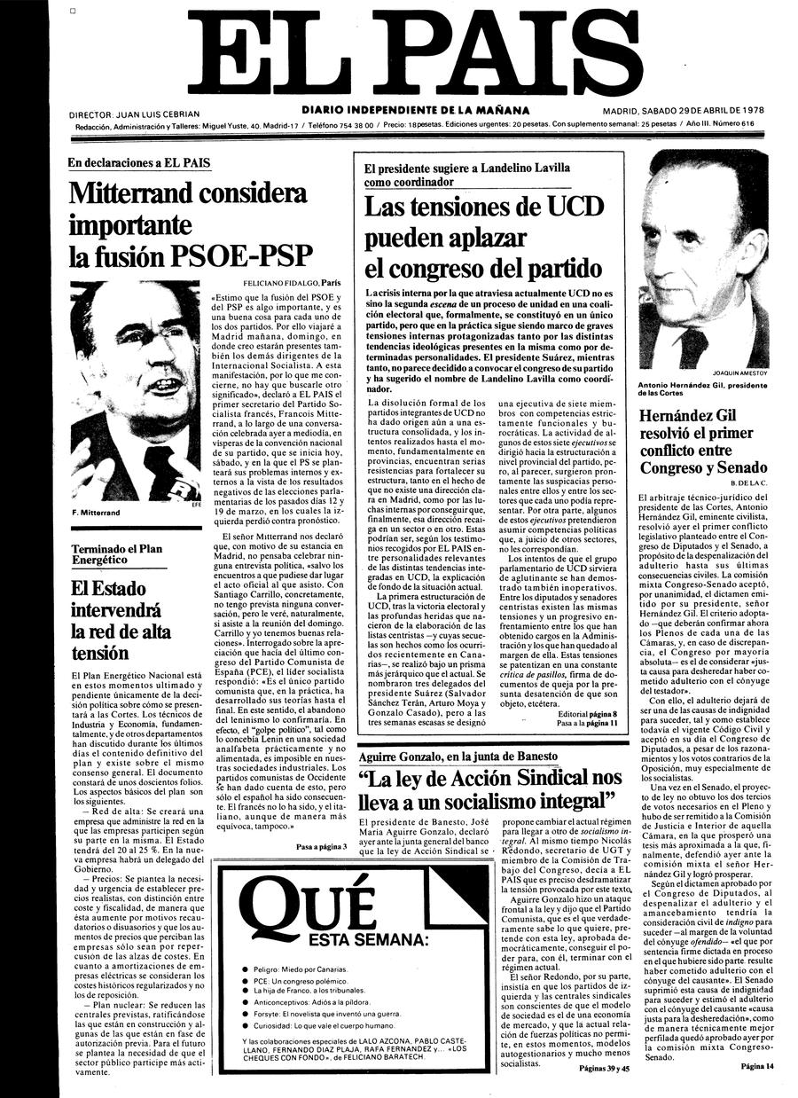 29 de Abril de 1978