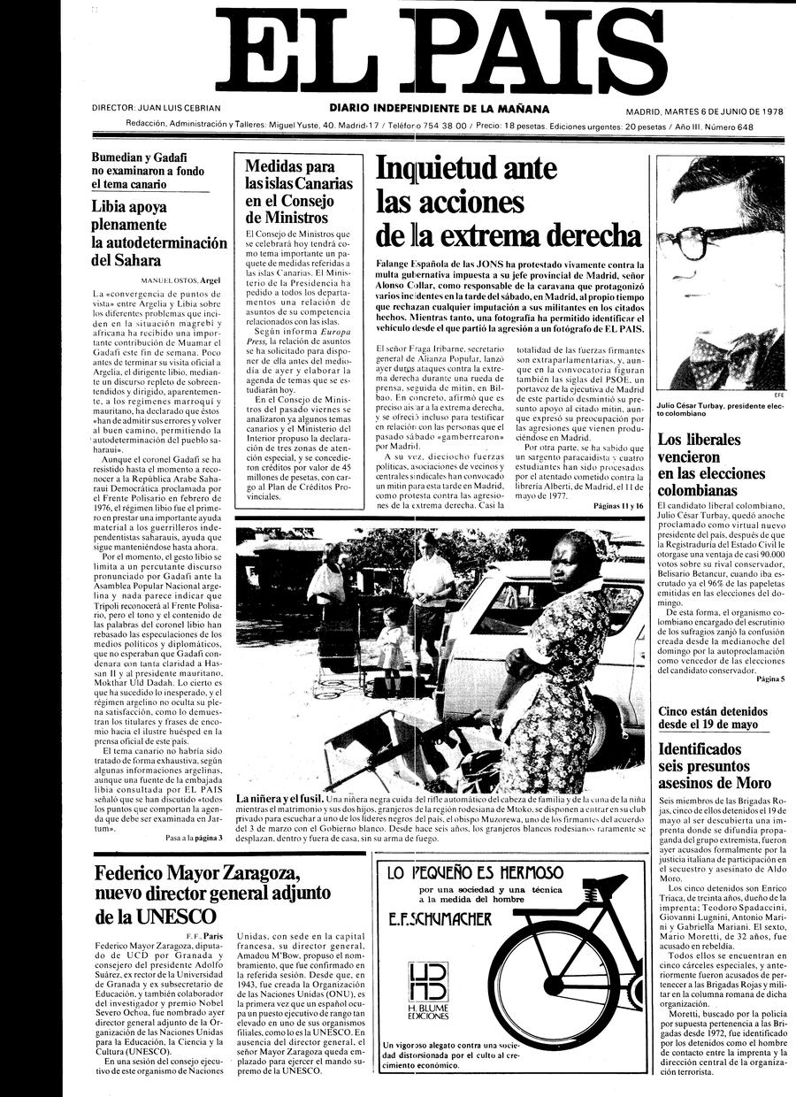 6 de Junio de 1978