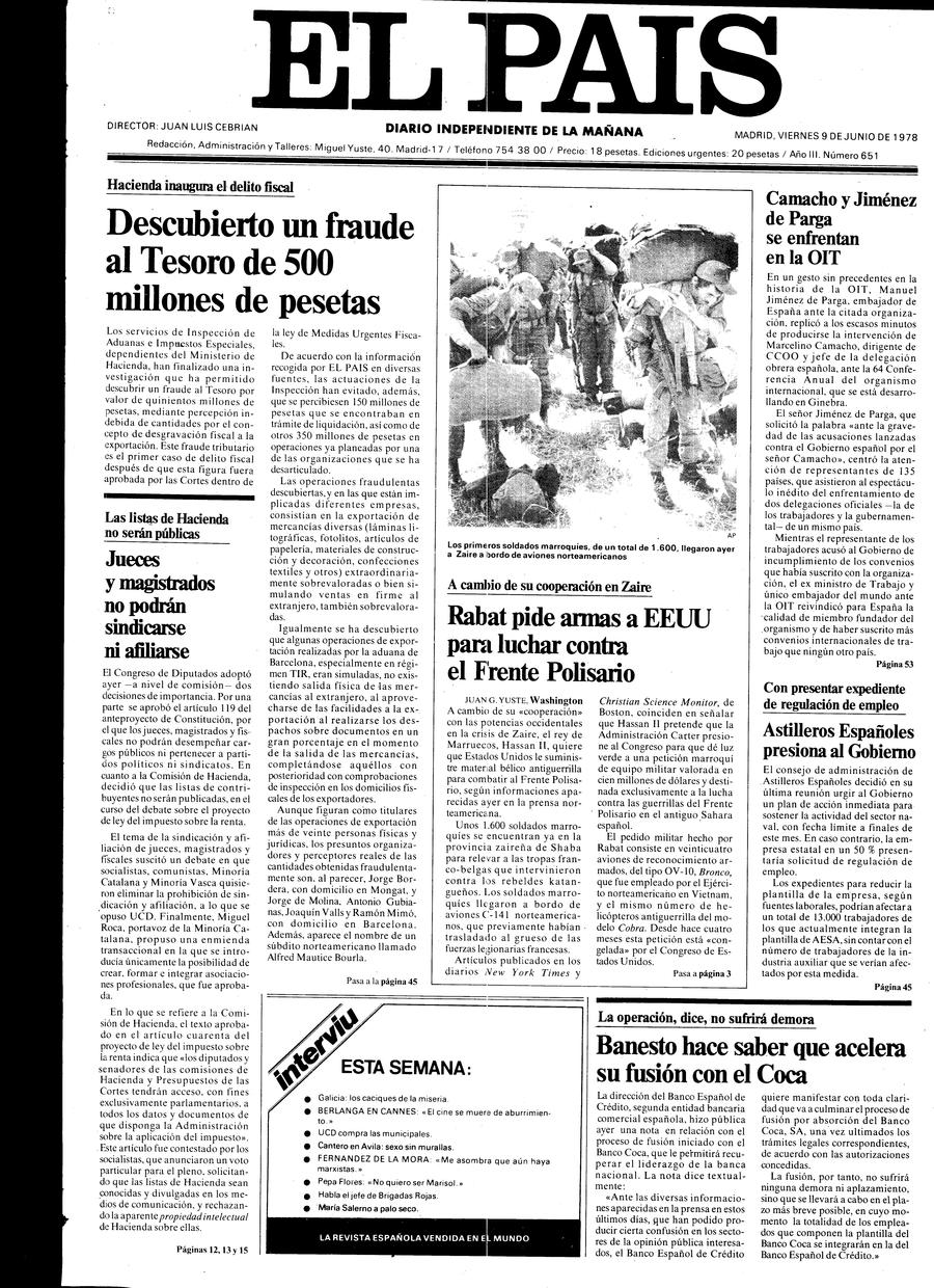 9 de Junio de 1978