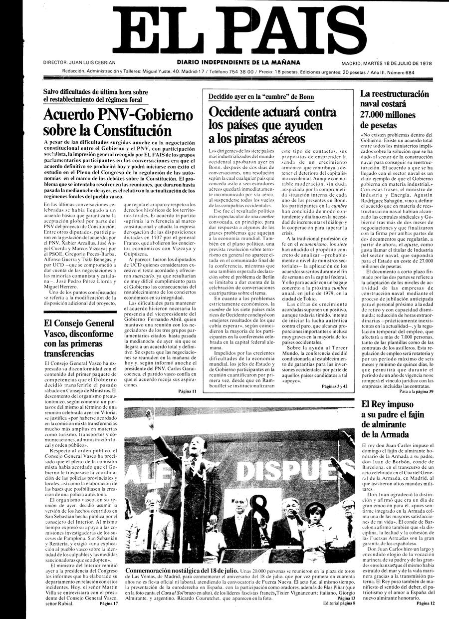 18 de Julio de 1978