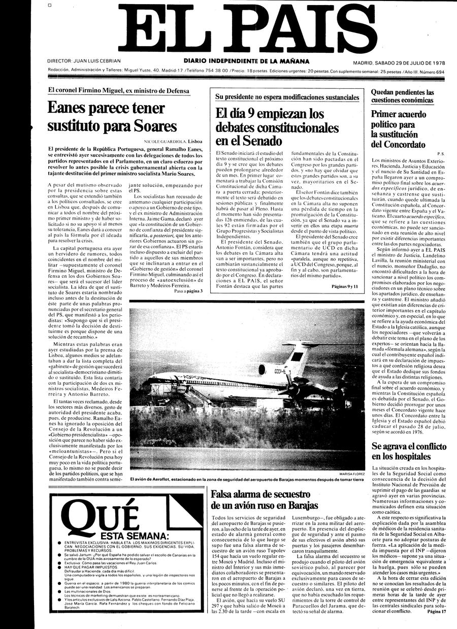 29 de Julio de 1978