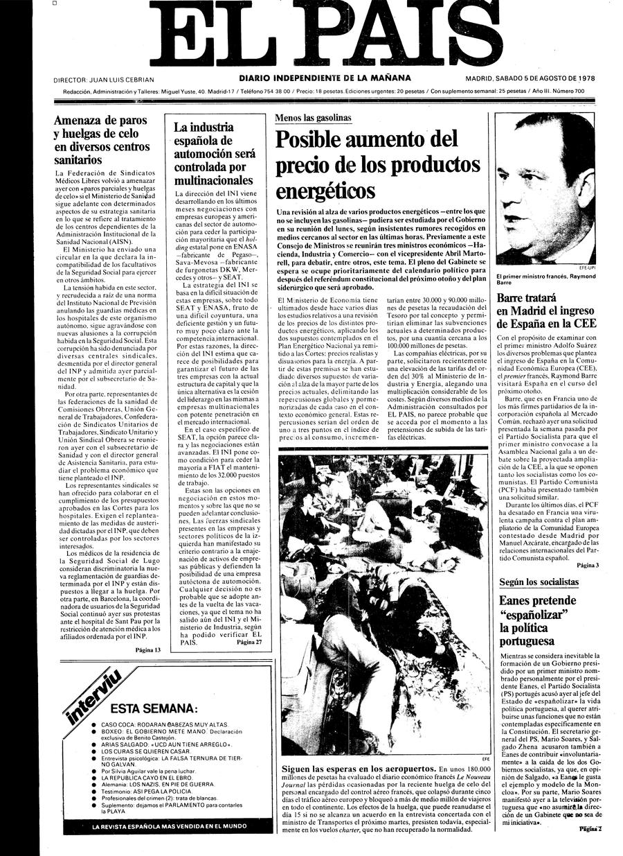 5 de Agosto de 1978