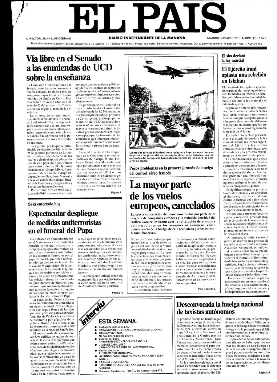 12 de Agosto de 1978