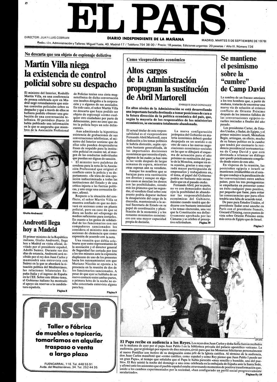 5 de Septiembre de 1978