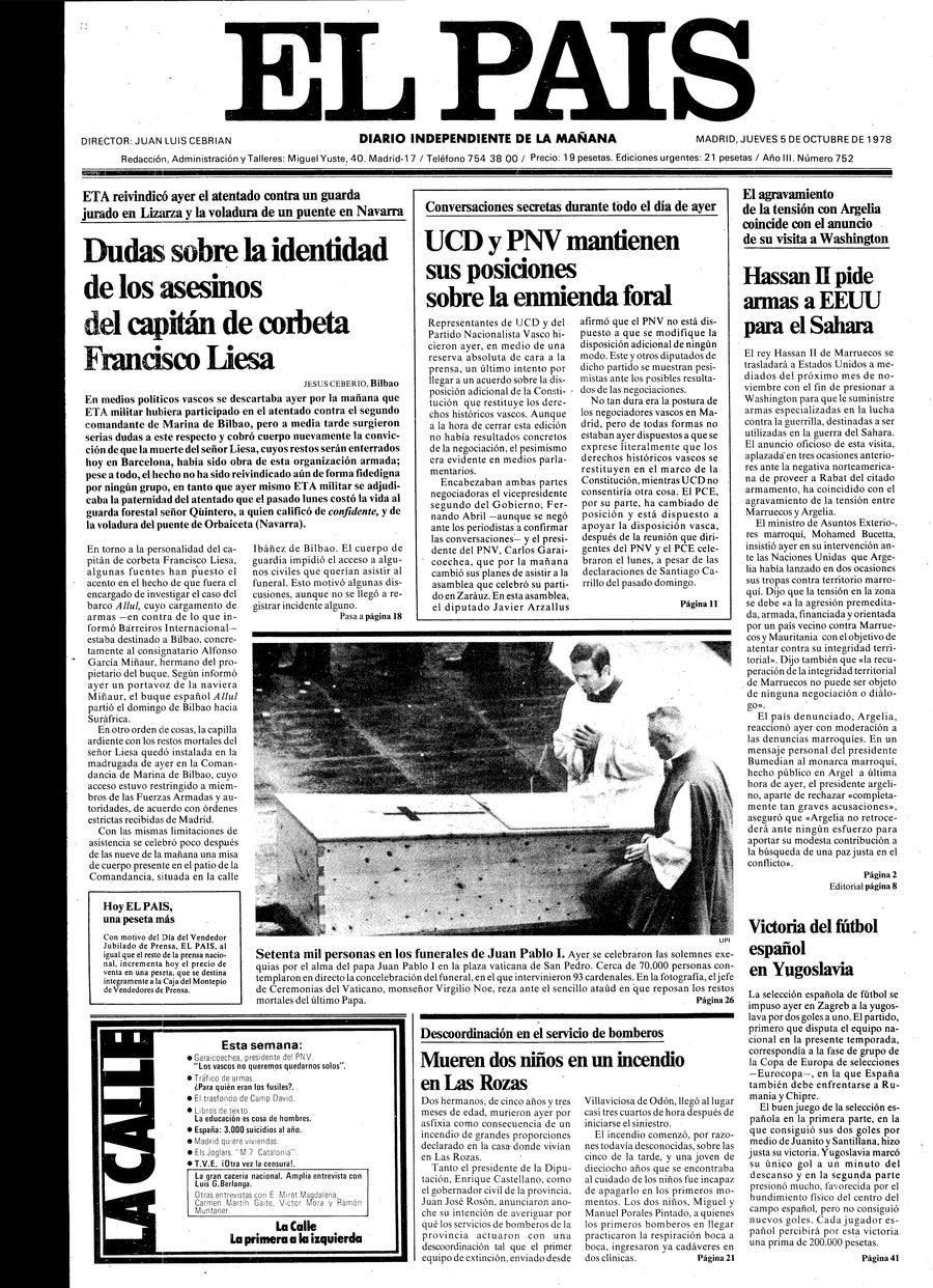 5 de Octubre de 1978