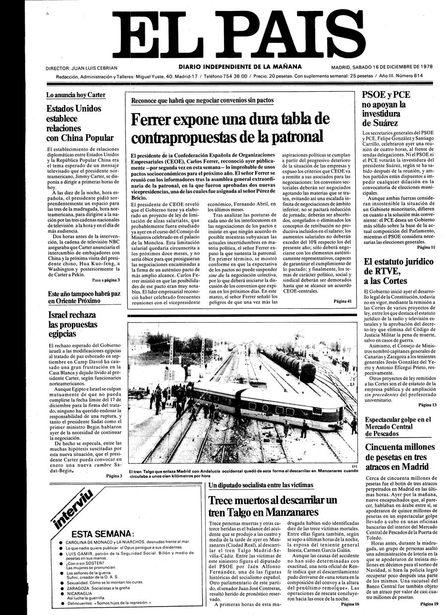 16 de Diciembre de 1978