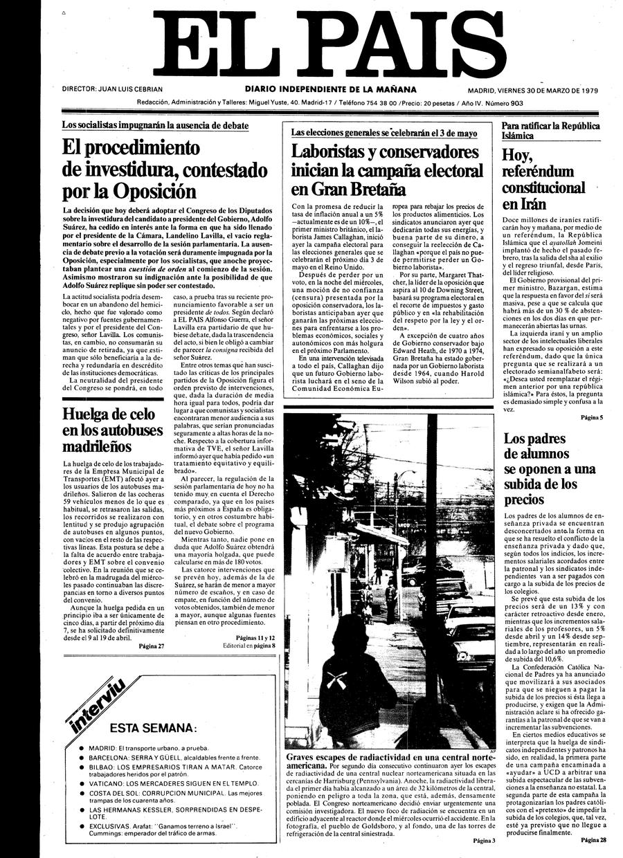 30 de Marzo de 1979