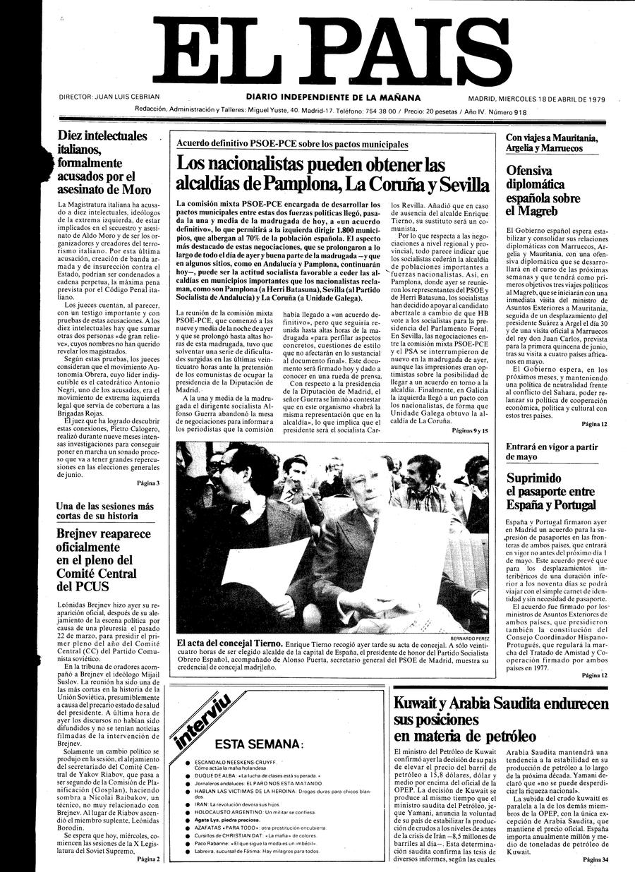 18 de Abril de 1979
