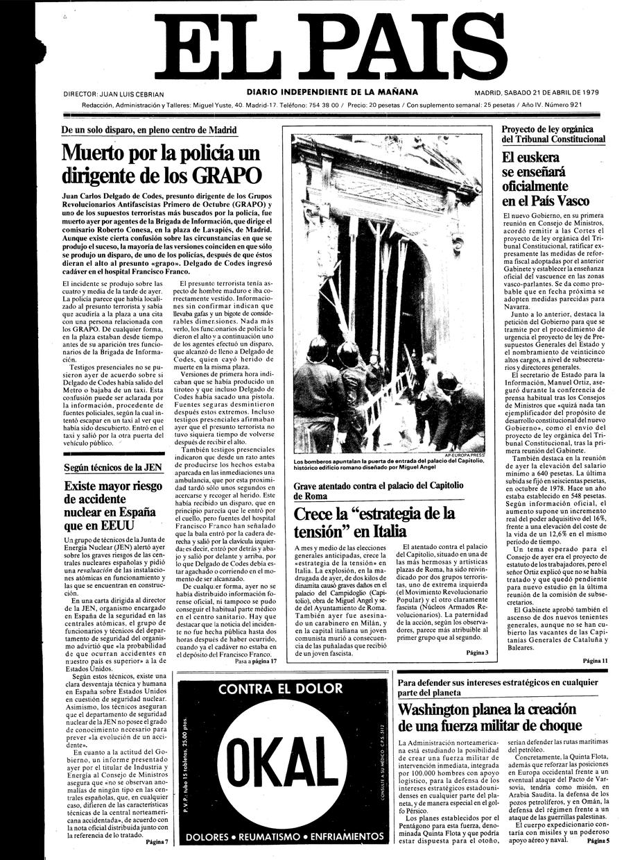 21 de Abril de 1979