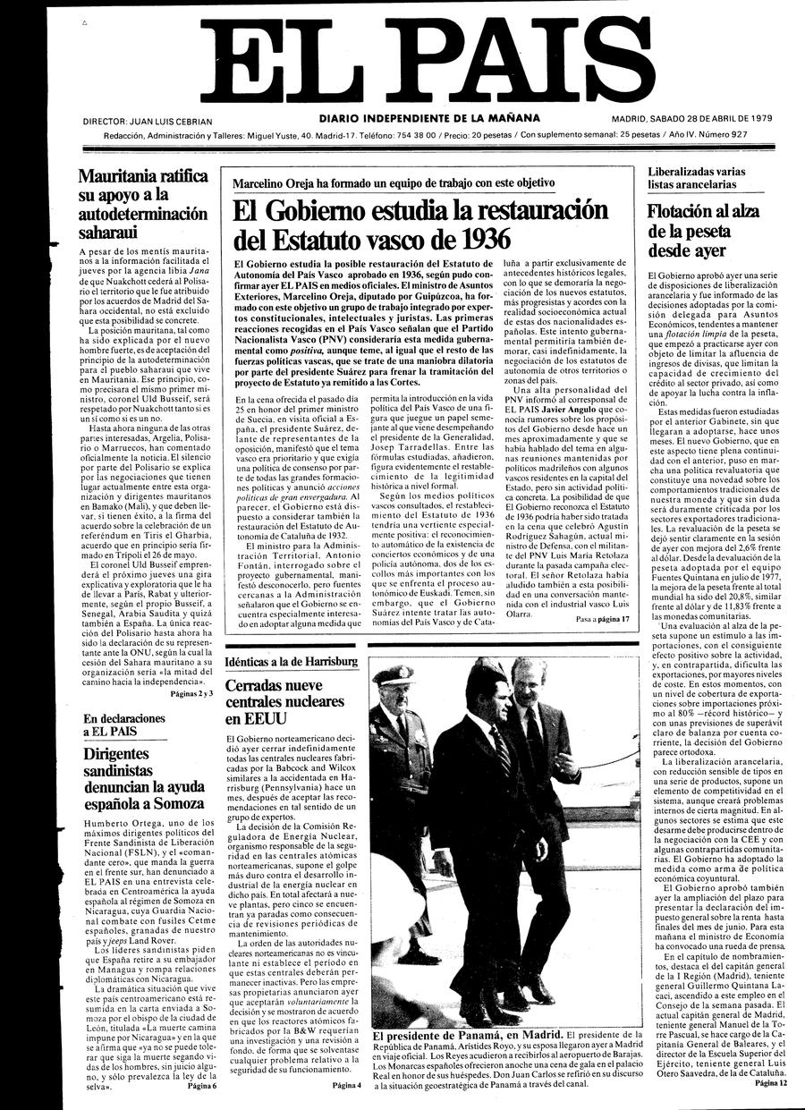 28 de Abril de 1979