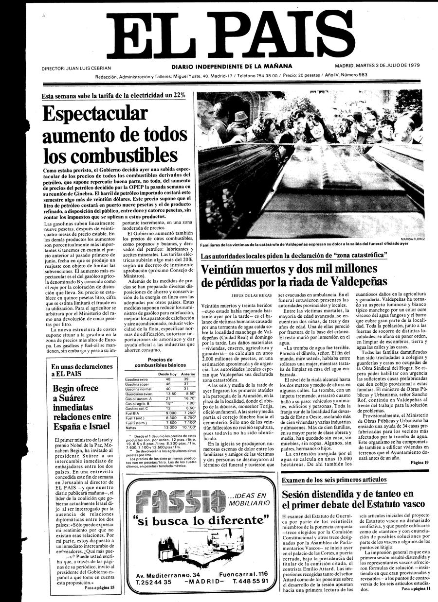 3 de Julio de 1979