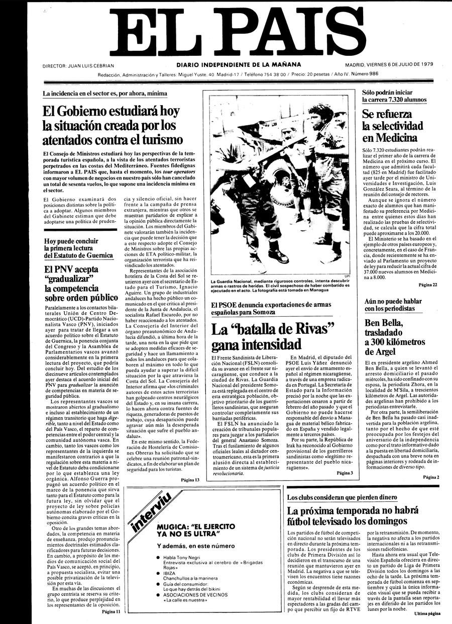 6 de Julio de 1979