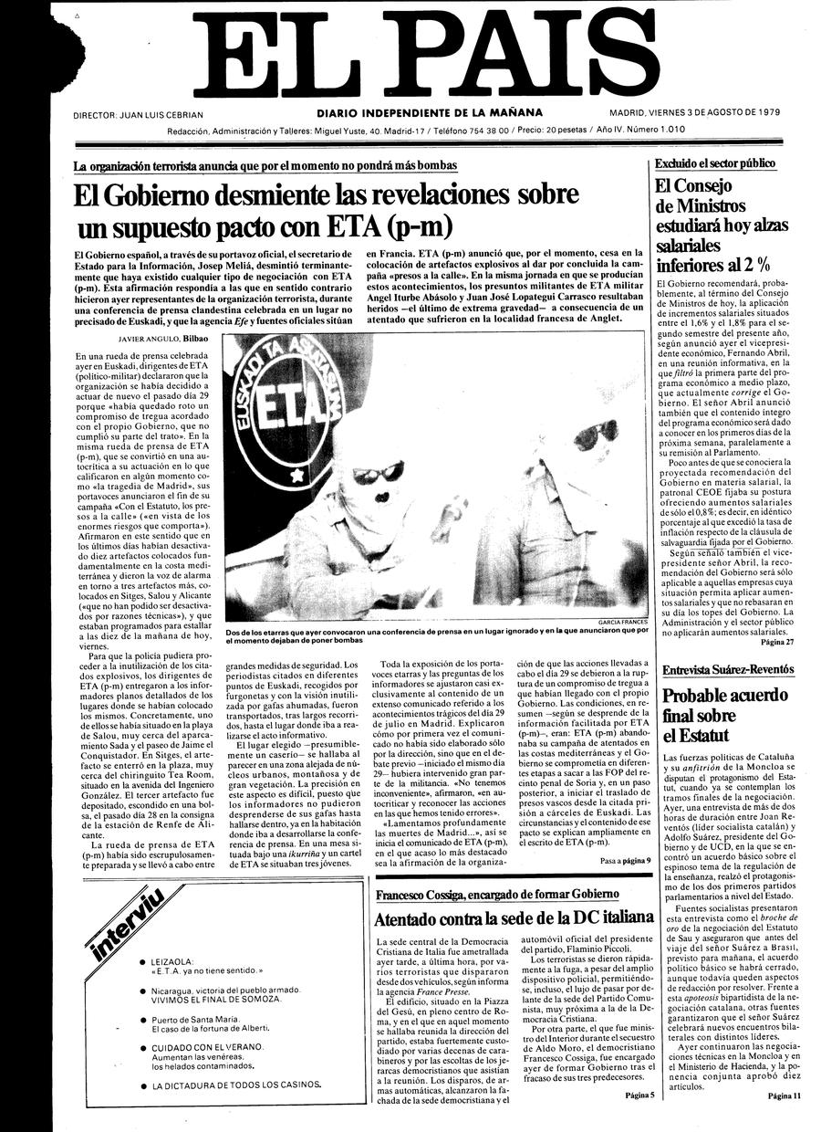 3 de Agosto de 1979