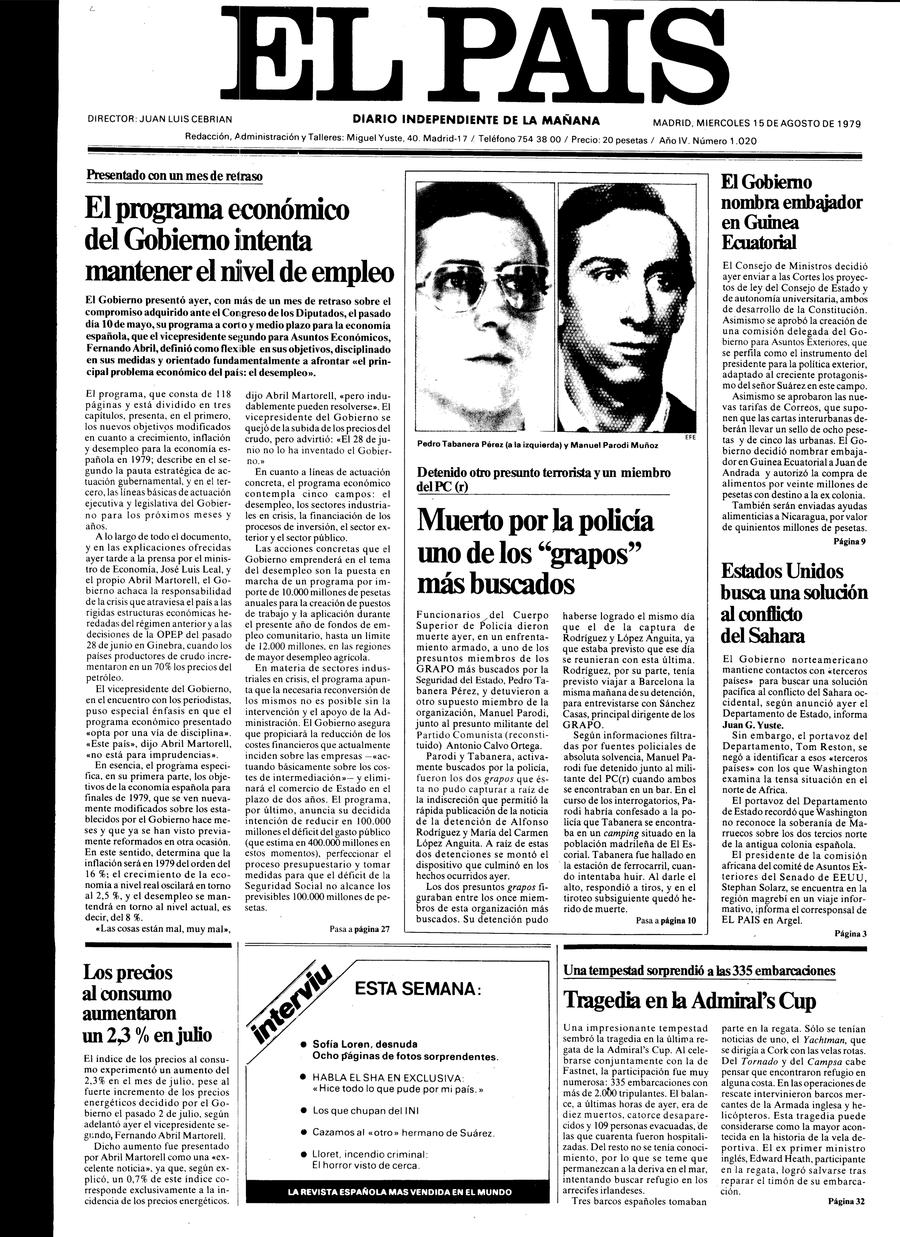 15 de Agosto de 1979