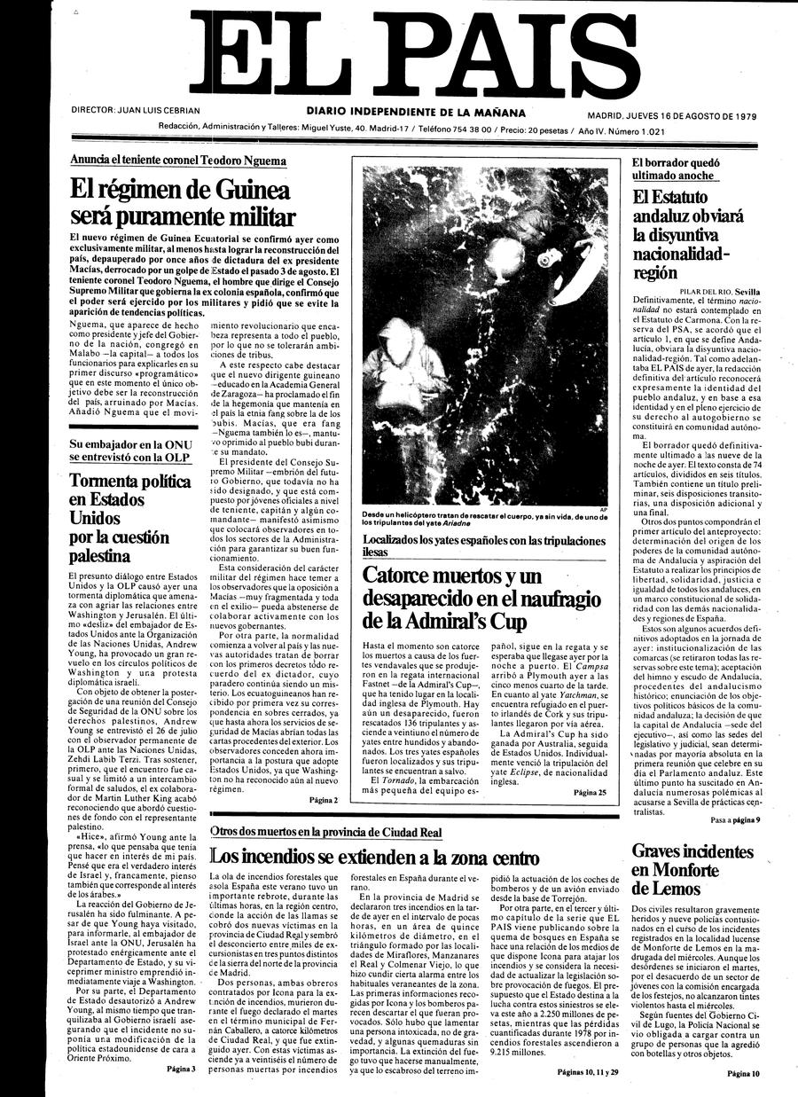 16 de Agosto de 1979