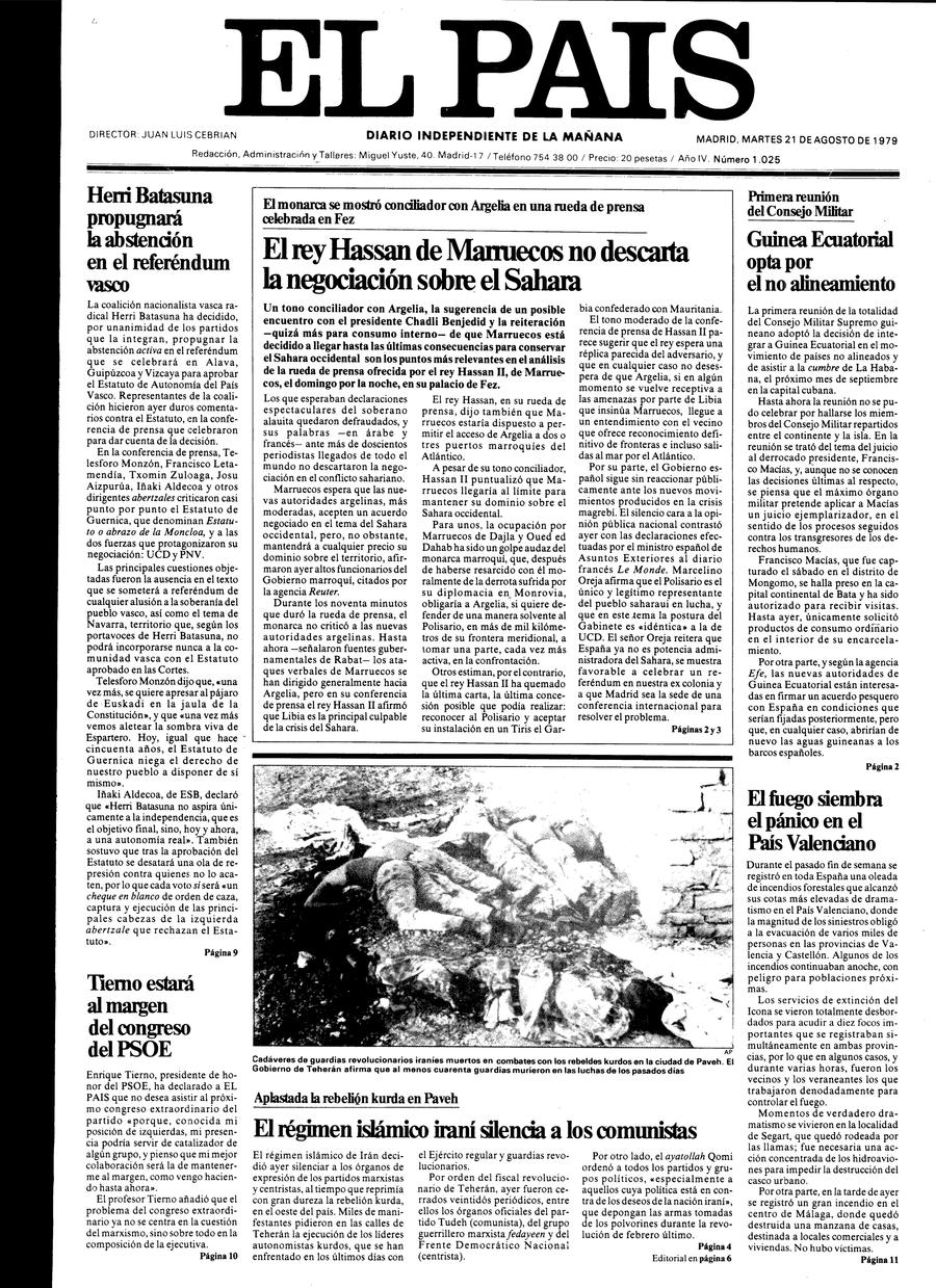 21 de Agosto de 1979