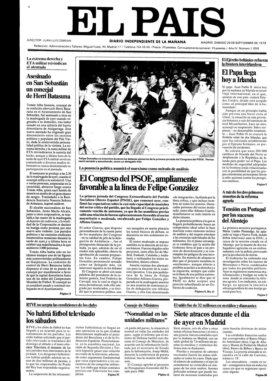 29 de Septiembre de 1979