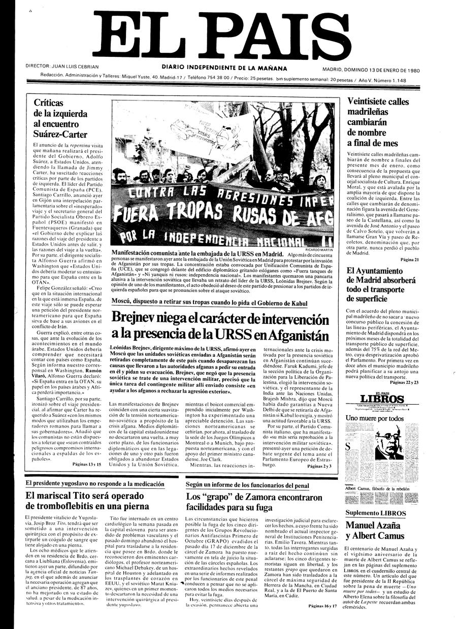 13 enero 1980