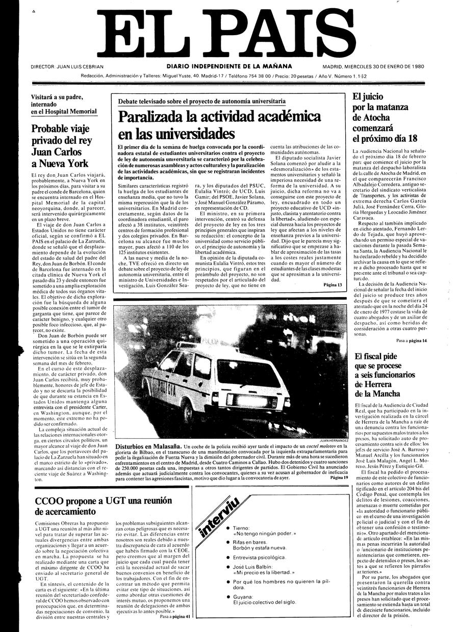 30 enero 1980