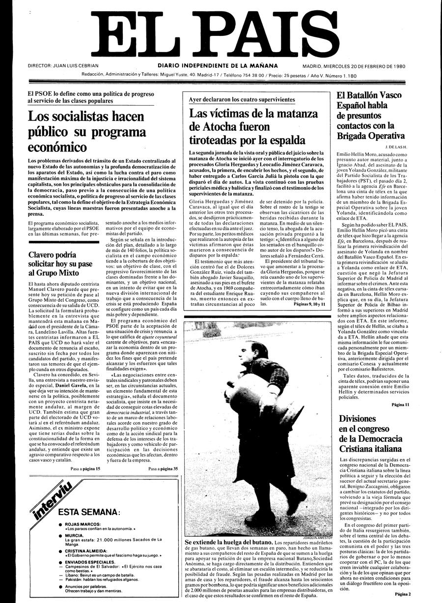 20 de Febrero de 1980