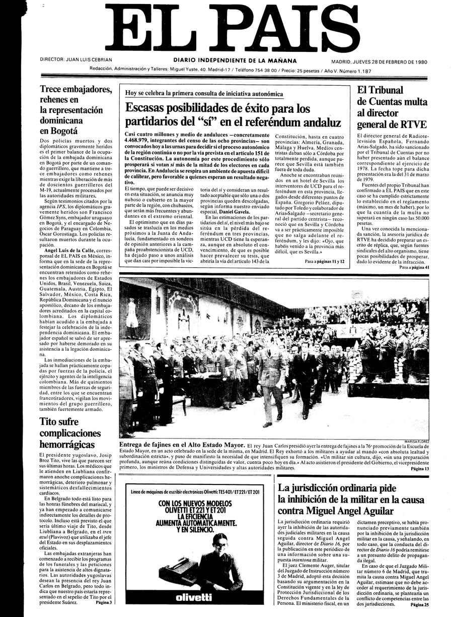 28 de Febrero de 1980