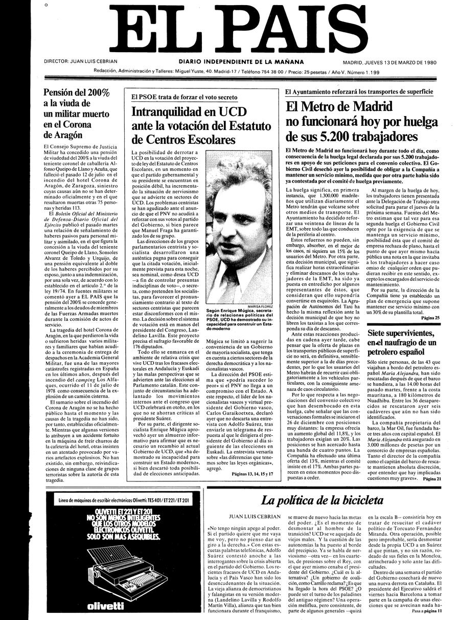 13 de Marzo de 1980