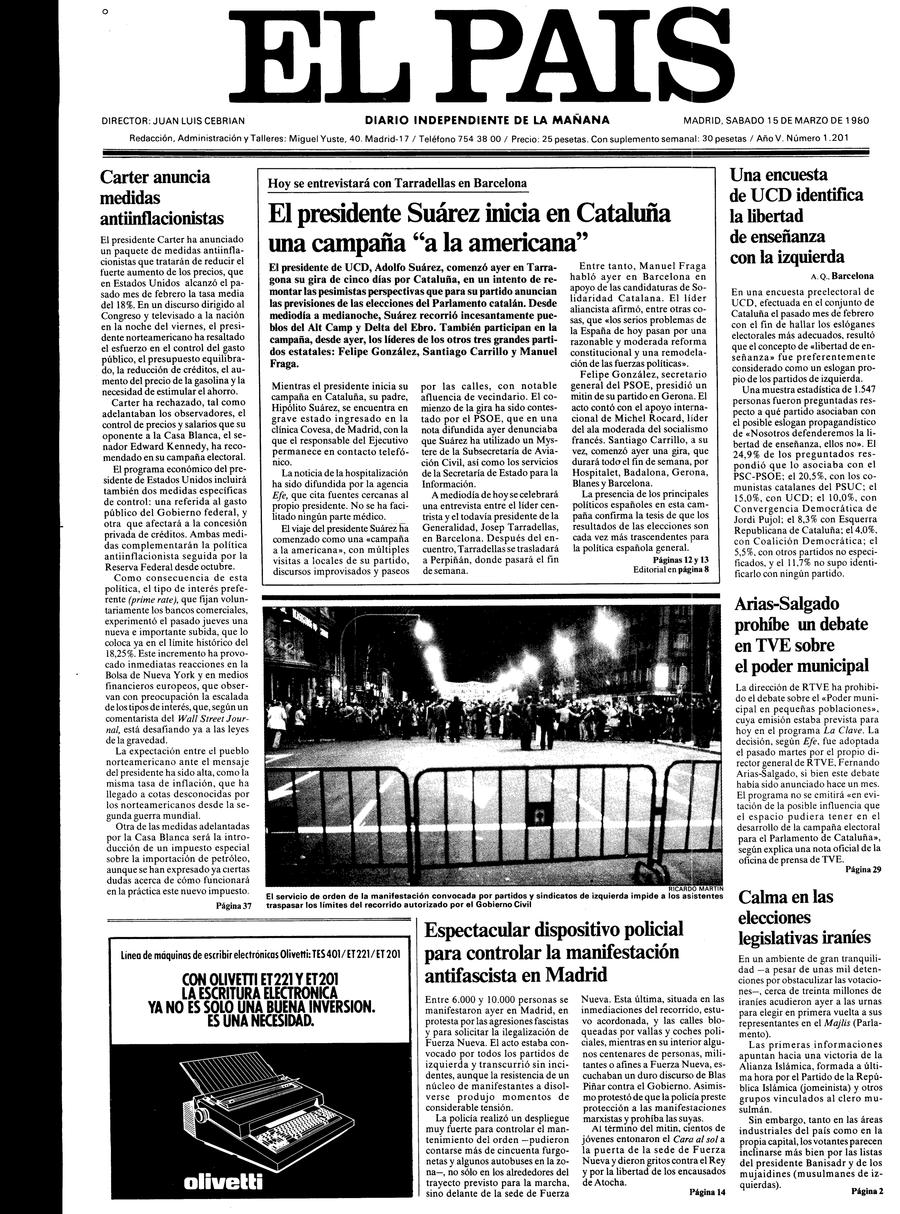 15 de Marzo de 1980