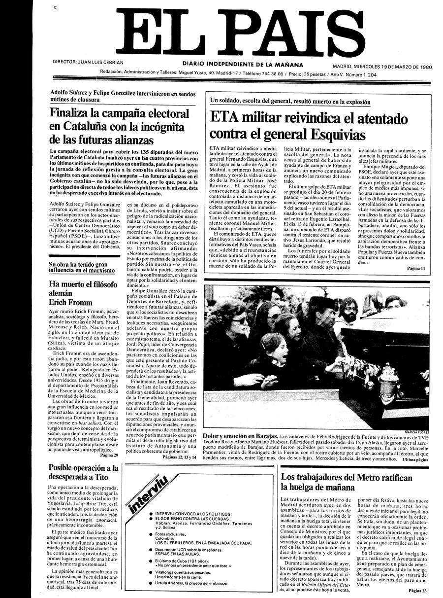 19 de Marzo de 1980