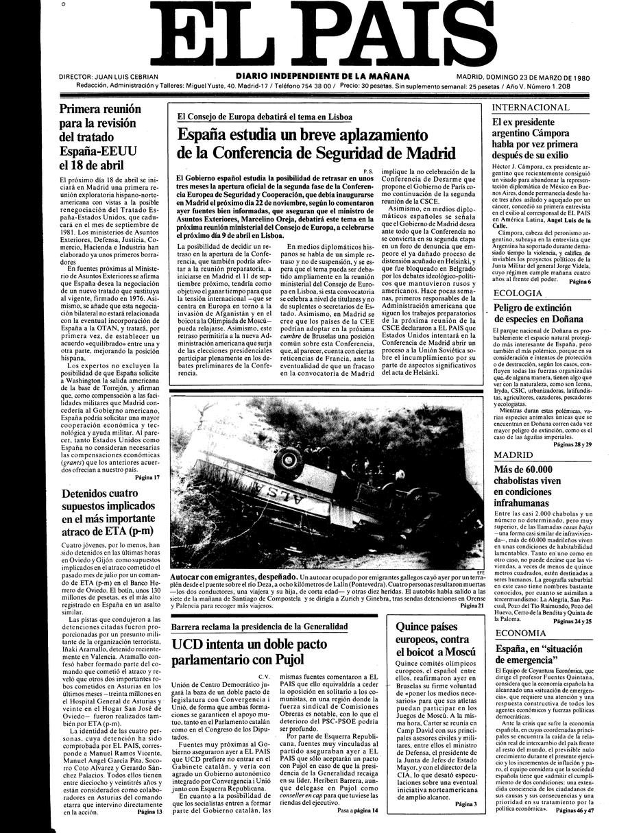 23 de Marzo de 1980