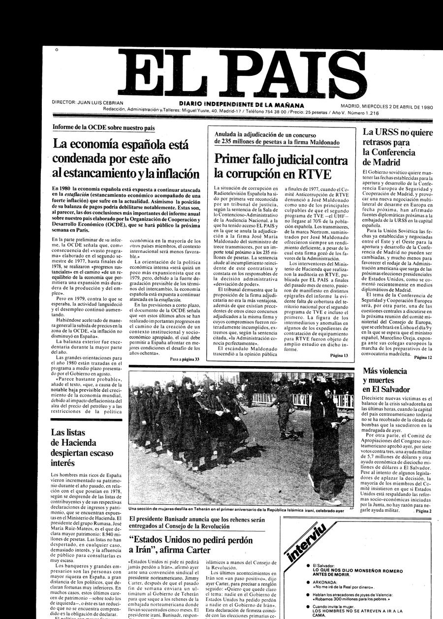 2 de Abril de 1980