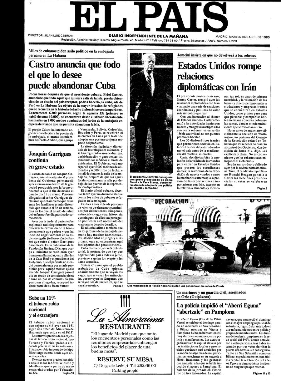 8 de Abril de 1980