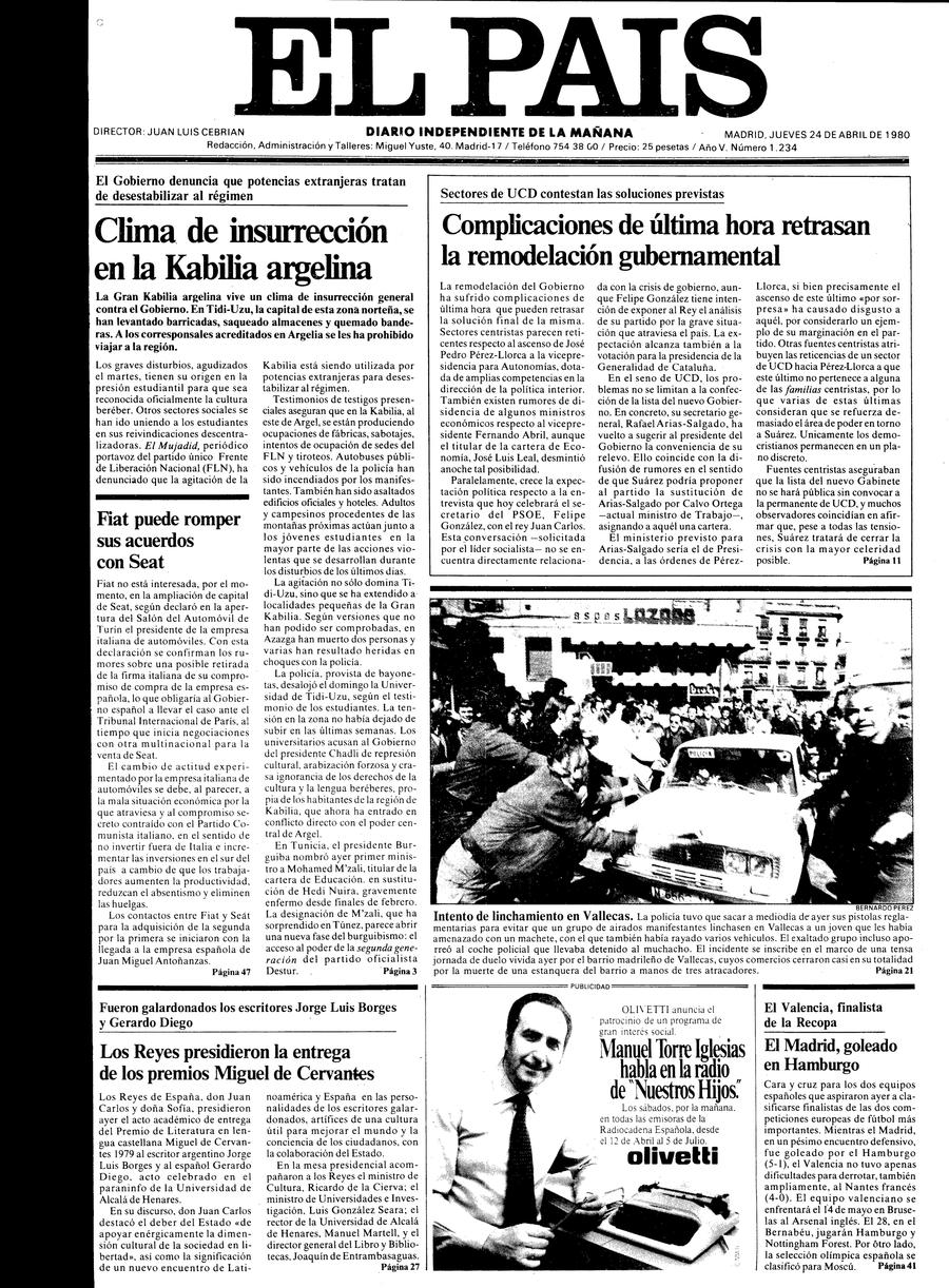 24 de Abril de 1980