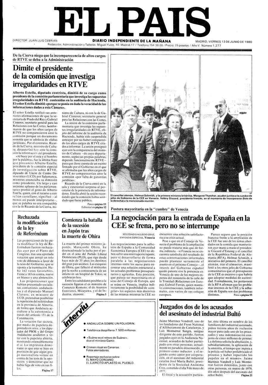 13 de Junio de 1980