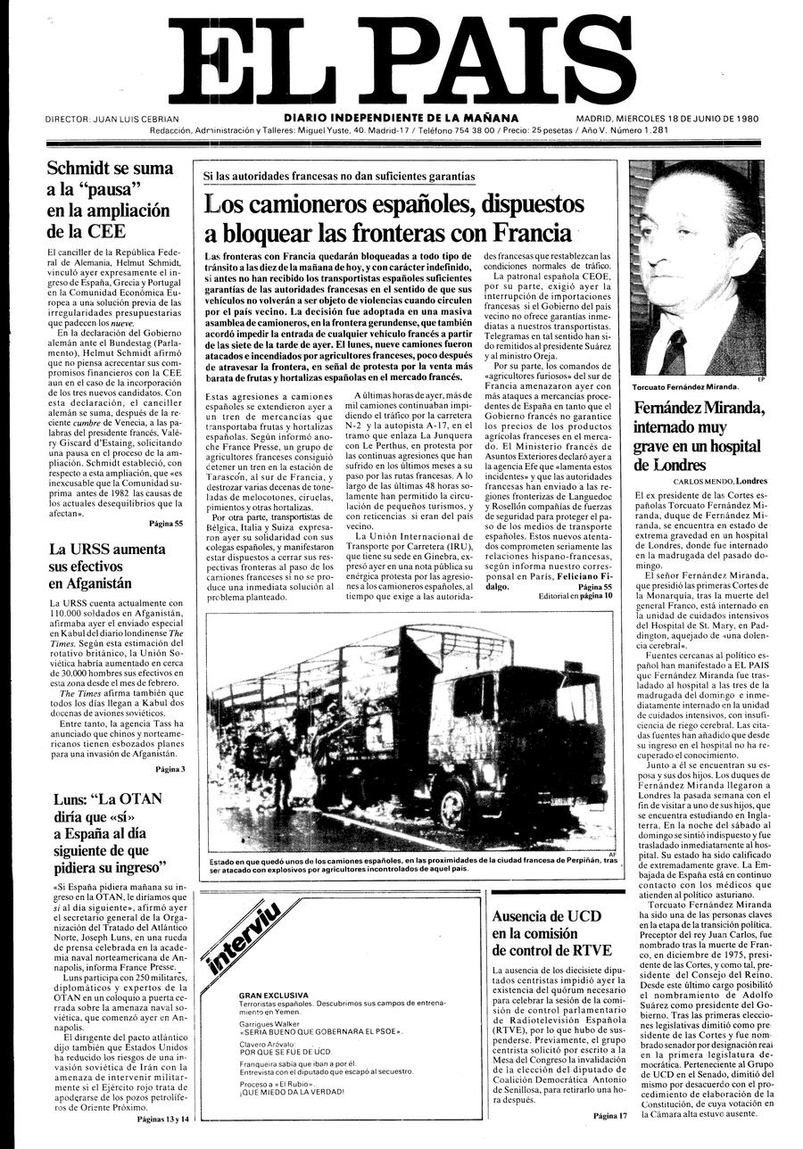18 de Junio de 1980