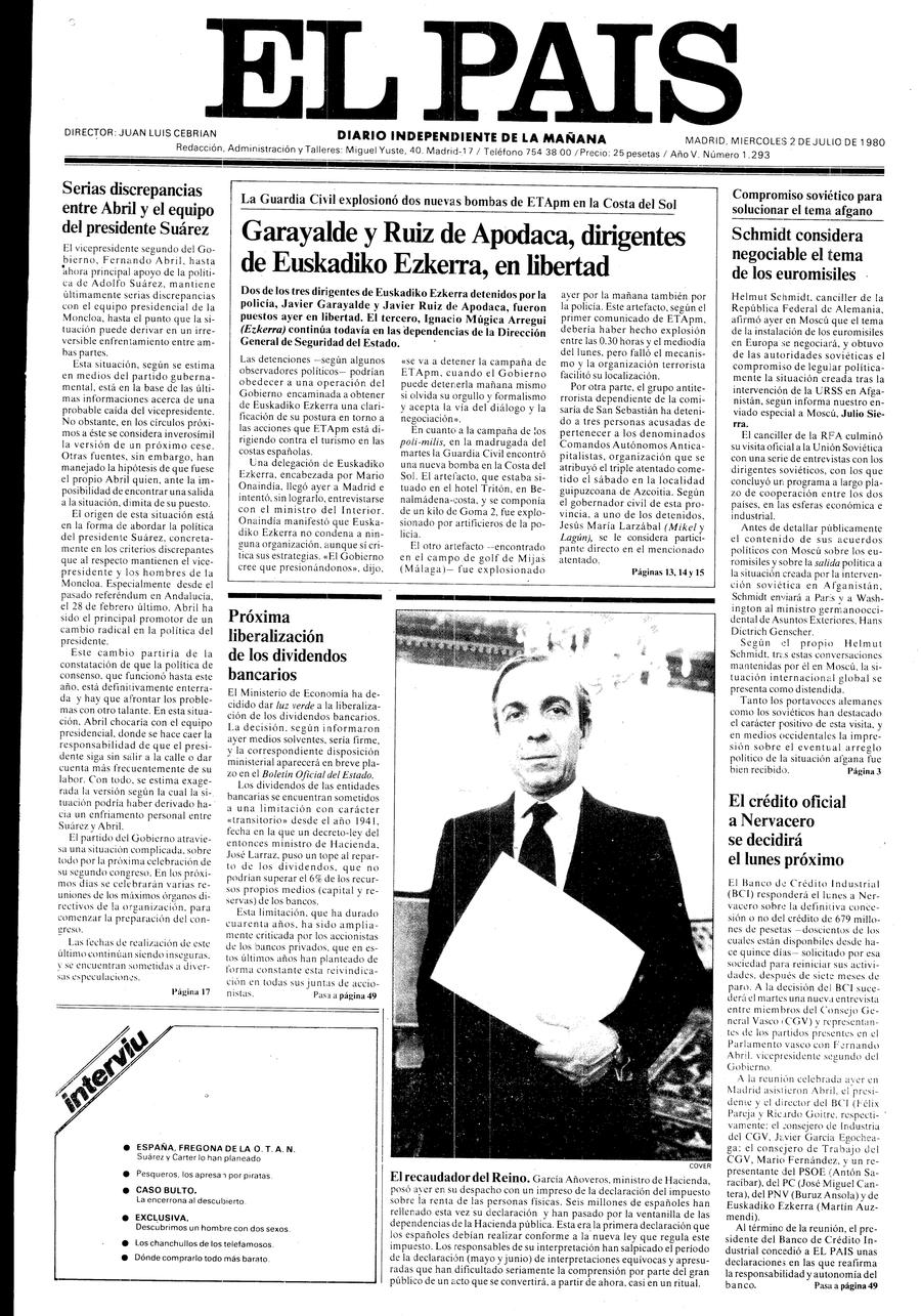 2 de Julio de 1980