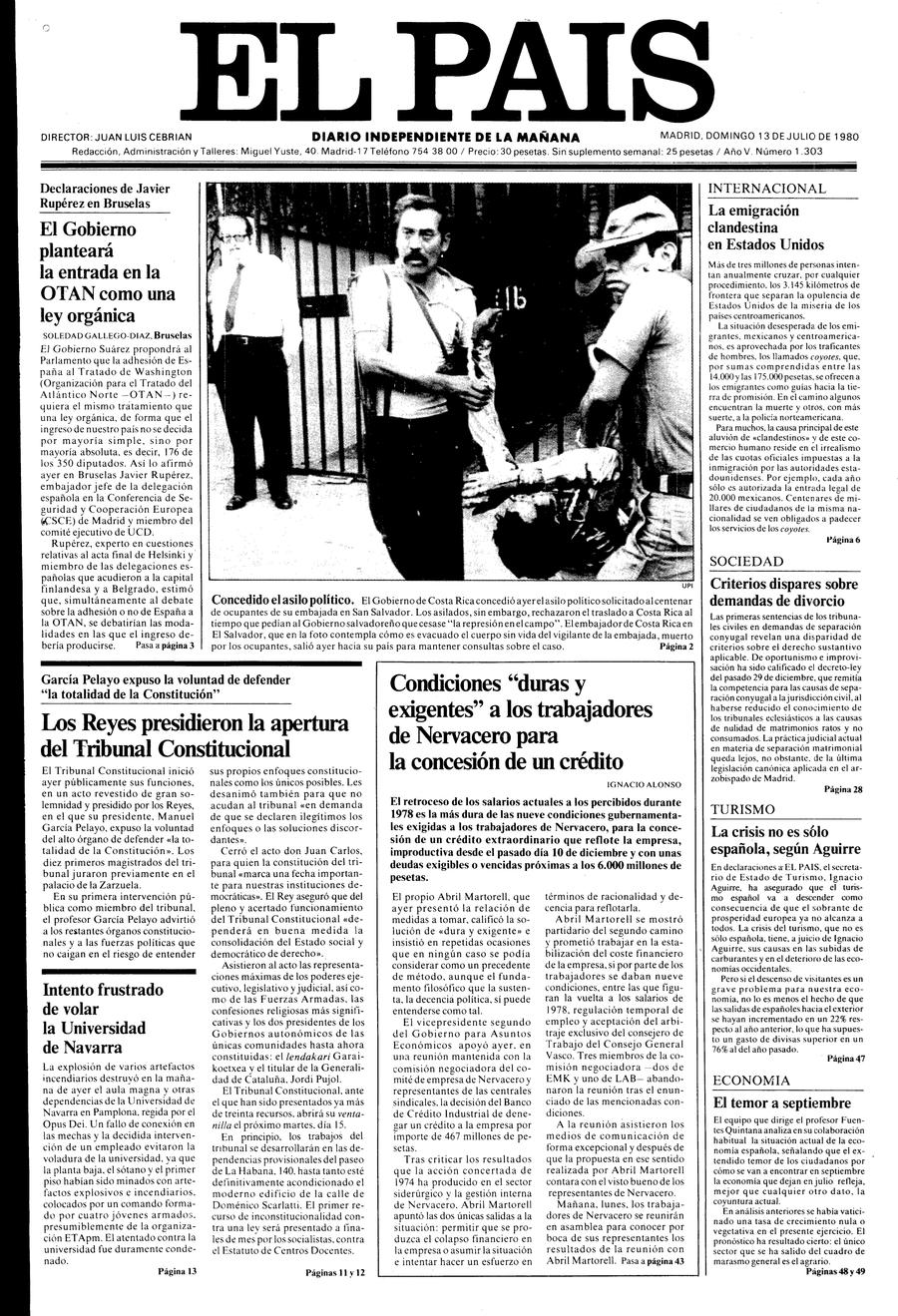 13 de Julio de 1980
