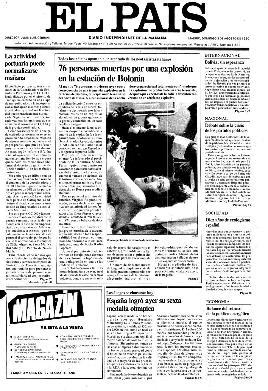 3 de Agosto de 1980